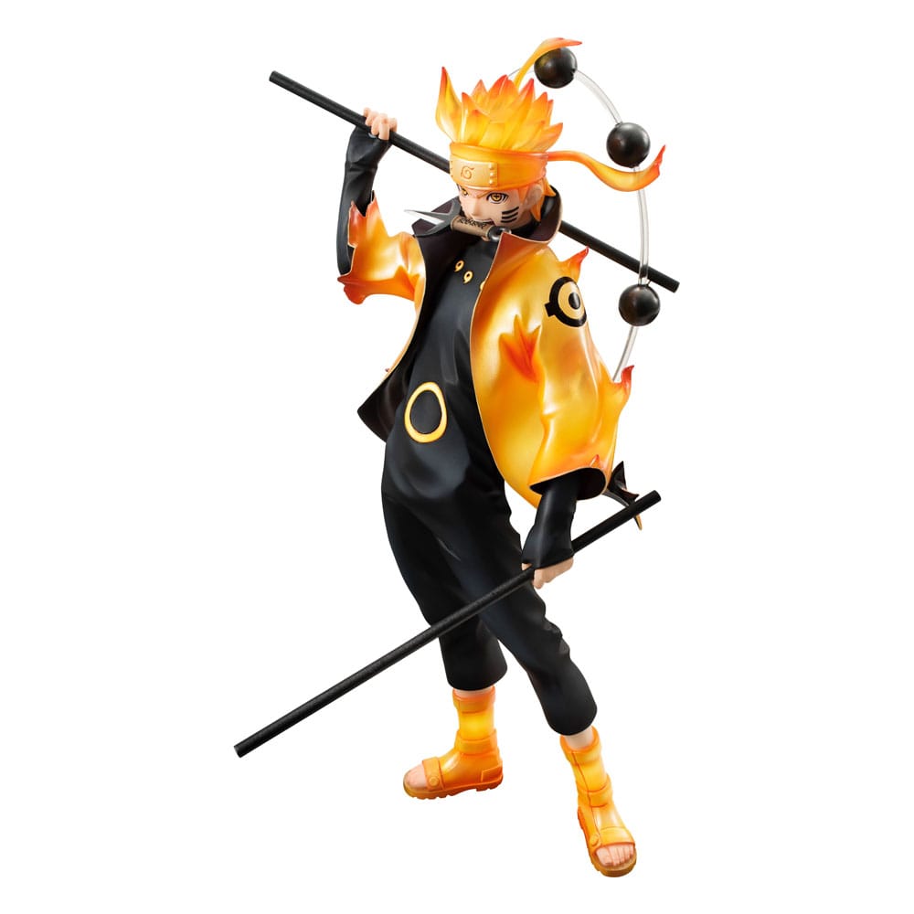 Naruto Shippuden G.E.M. Series PVC Statue Naruto Uzumaki Six Paths Sage Mode 15th Anniversary Ver. 22 cm 4535123841088