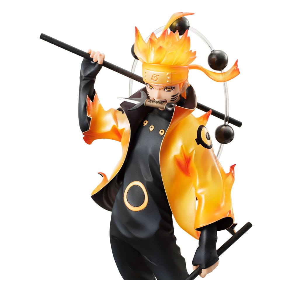 Naruto Shippuden G.E.M. Series PVC Statue Naruto Uzumaki Six Paths Sage Mode 15th Anniversary Ver. 22 cm 4535123841088