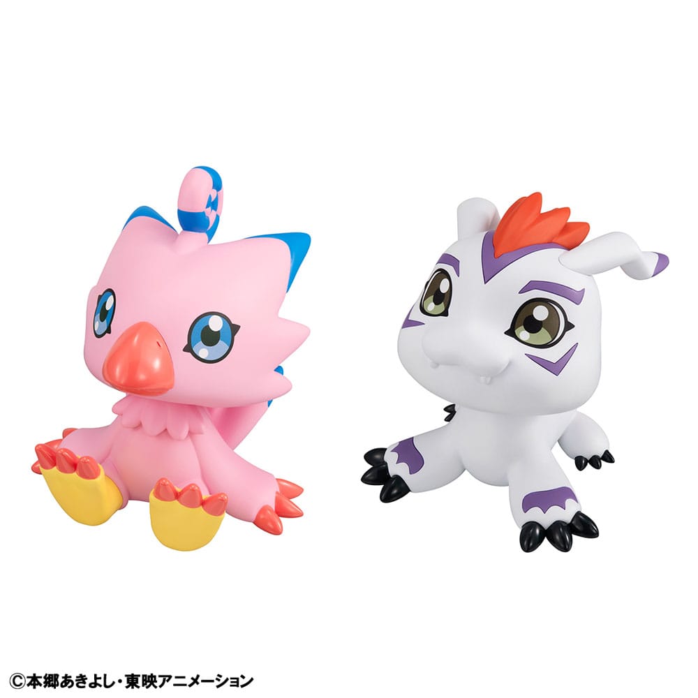 Digimon Adventure Look Up PVC Statues Piyomon & Gomamon 11 cm (with gift) 4535123841132