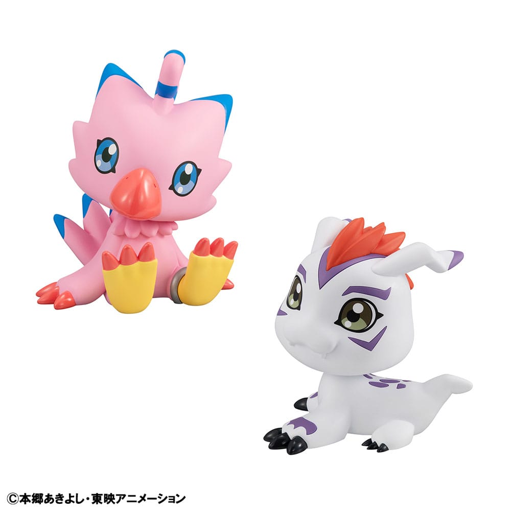 Digimon Adventure Look Up PVC Statues Piyomon & Gomamon 11 cm (with gift) 4535123841132