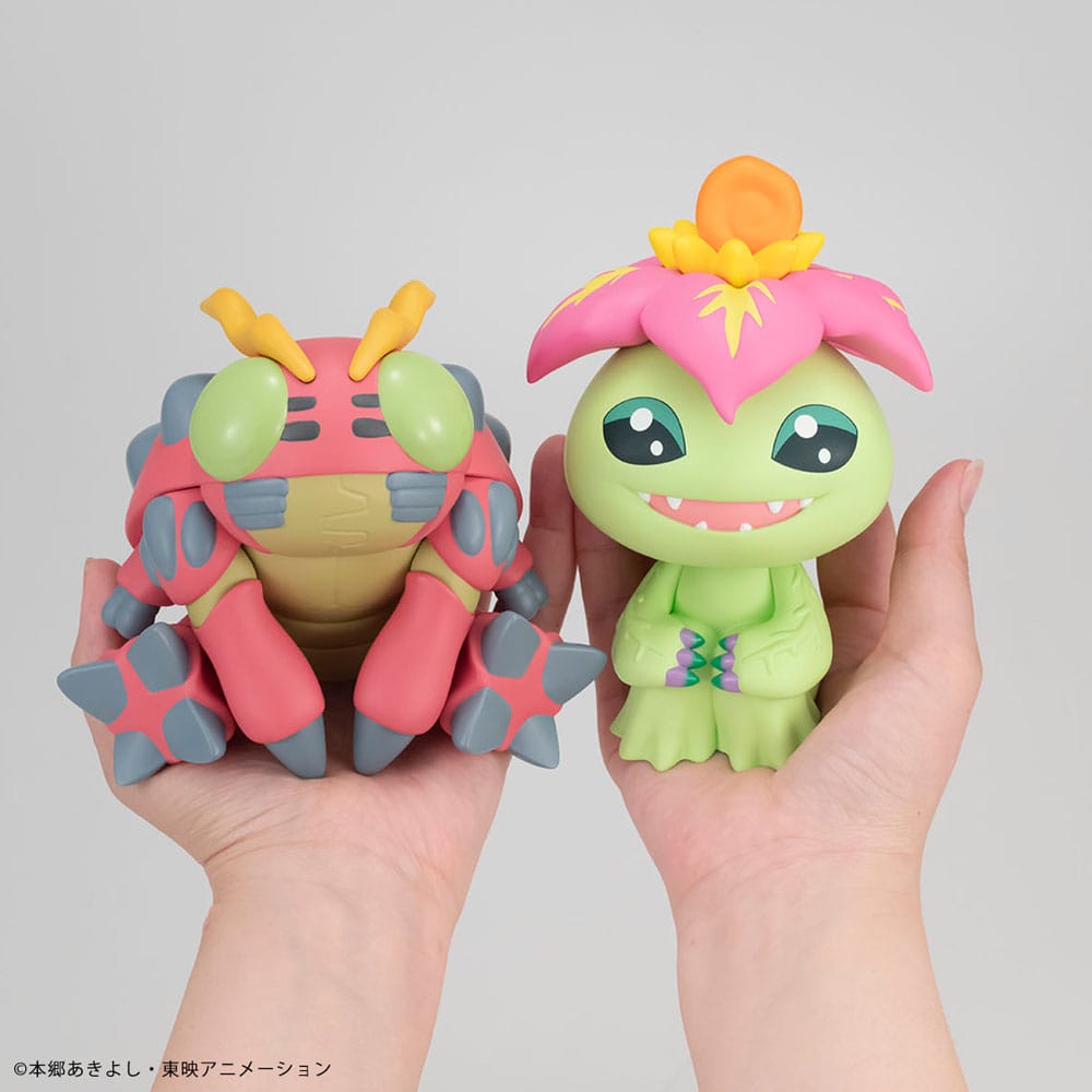 Digimon Adventure Look Up PVC Statues Tentomon & Palmon 11 cm (with gift) 4535123841163