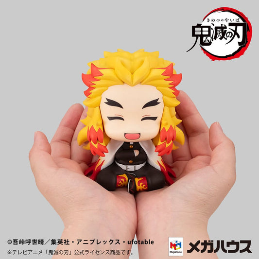 Demon Slayer: Kimetsu no Yaiba Look Up PVC Statue Rengoku Kyoujurou Smile Ver. 11 cm (with gift) 4535123841248