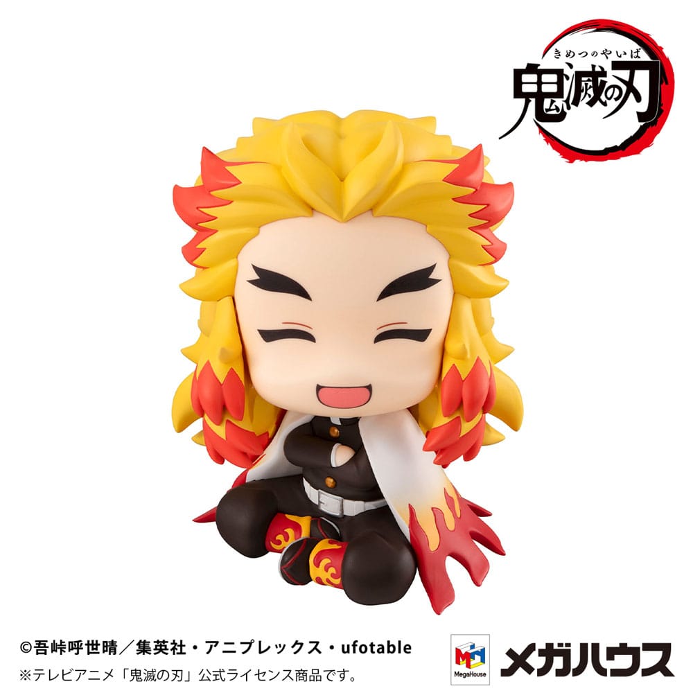 Demon Slayer: Kimetsu no Yaiba Look Up PVC Statue Rengoku Kyoujurou Smile Ver. 11 cm (with gift) 4535123841248