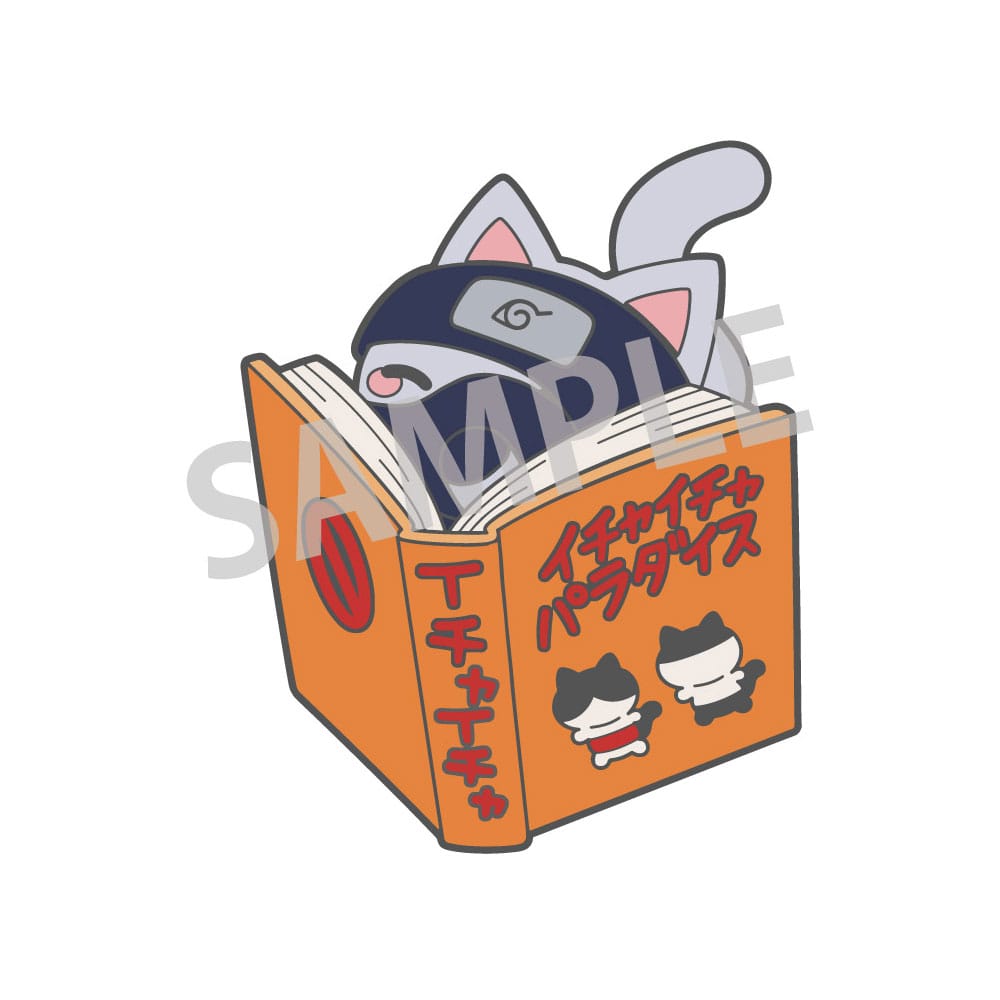 Naruto Mega Cat Project Nyaruto! Enamel Pins Kakashi Hatake 5 cm Case (48) 4535123841316