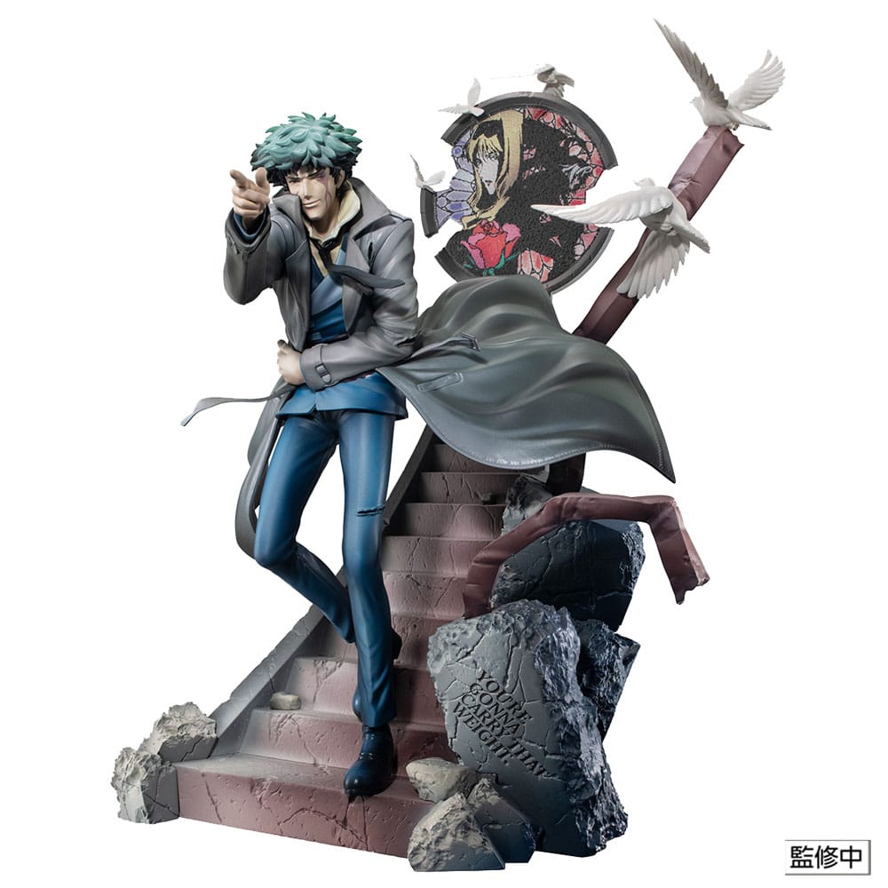 Cowboy Bebop PVC Statue 2nd GIG Spike Spiegel Daybreak 27 cm 4535123841385