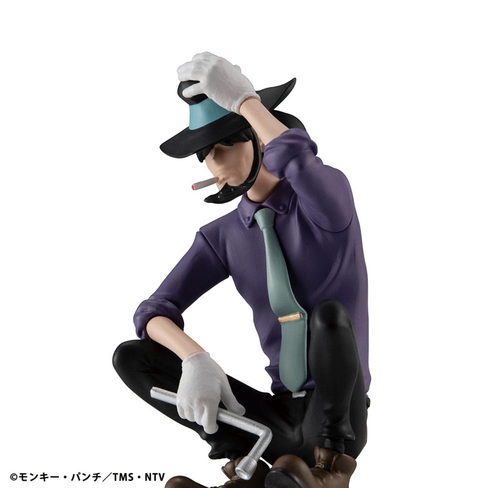 Lupin III PVC Statue Lupin the Gallery Punk at Dawn 9 cm 4535123841842