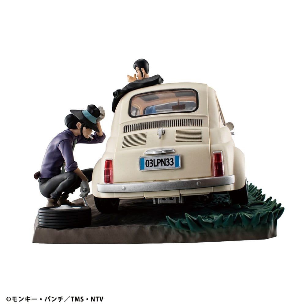 Lupin III PVC Statue Lupin the Gallery Punk at Dawn 9 cm 4535123841842