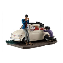 Lupin III PVC Statue Lupin the Gallery Punk at Dawn 9 cm 4535123841842