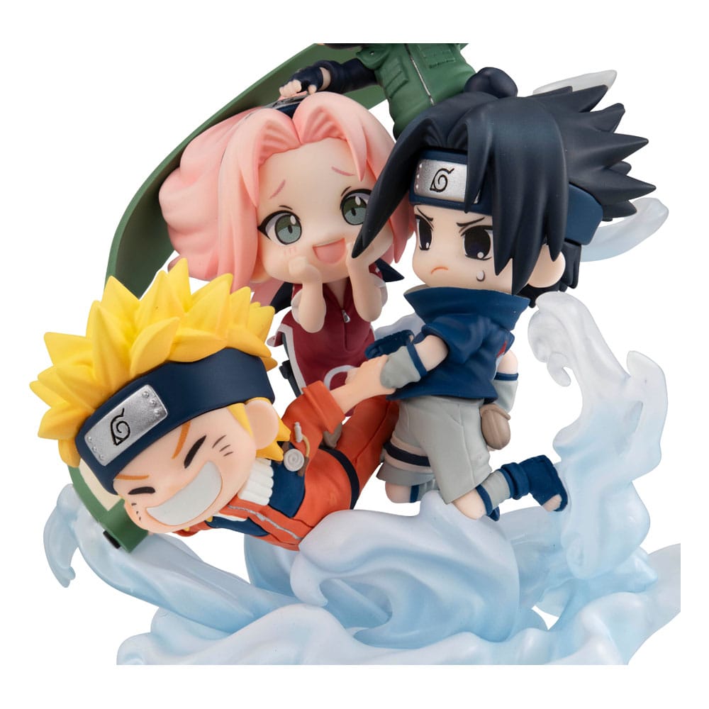 Naruto Shippuden FigUnity PVC Mini Statue Gather here, Team 7 13 cm 4535123841996