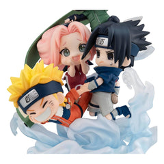 Naruto Shippuden FigUnity PVC Mini Statue Gather here, Team 7 13 cm 4535123841996