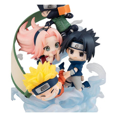 Naruto Shippuden FigUnity PVC Mini Statue Gather here, Team 7 13 cm 4535123841996