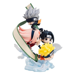 Naruto Shippuden FigUnity PVC Mini Statue Gather here, Team 7 13 cm 4535123841996