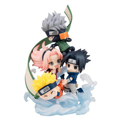 Naruto Shippuden FigUnity PVC Mini Statue Gather here, Team 7 13 cm 4535123841996