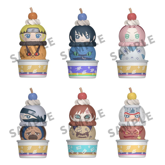 Naruto Shippuden Tsumichen Stack up & Change Trading Figure 6-Pack 8 cm (with gift) 4535123842061