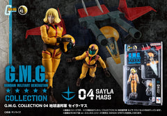 Mobile Suit Gundam G.M.G. Collection 04 Action Figure Earth Federation Sayla Mass 10 cm 4535123842191