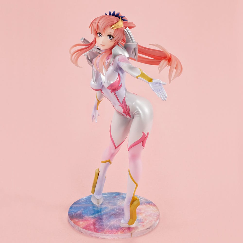 Mobile Suit Gundam Seed Freedom GGG Statue Lacus Clyne Pilot Suit Ver. 22 cm 4535123842207