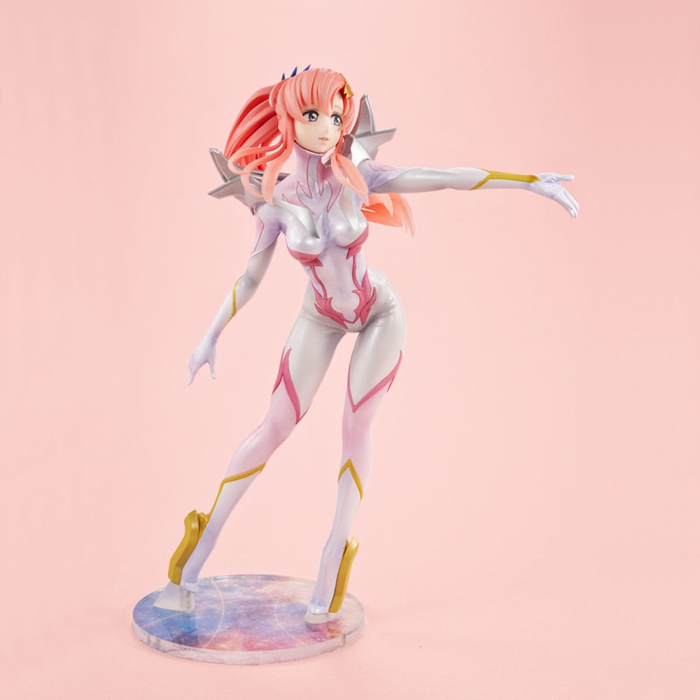 Mobile Suit Gundam Seed Freedom GGG Statue Lacus Clyne Pilot Suit Ver. 22 cm 4535123842207