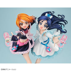 Pretty Cure Lucrea PVC Statue Cure Black & Cure White 22 cm 4535123842221