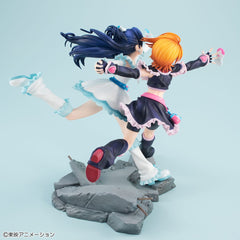 Pretty Cure Lucrea PVC Statue Cure Black & Cure White 22 cm 4535123842221