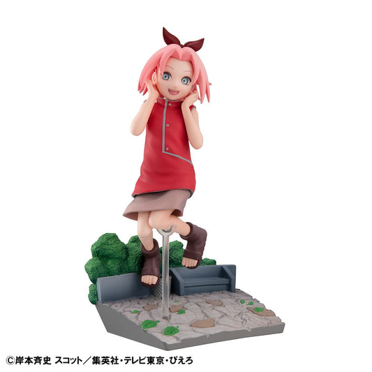 Naruto Shippuden G.E.M. Series PVC Statue Sakura Haruno GO! 15 cm (with gift) 4535123842344