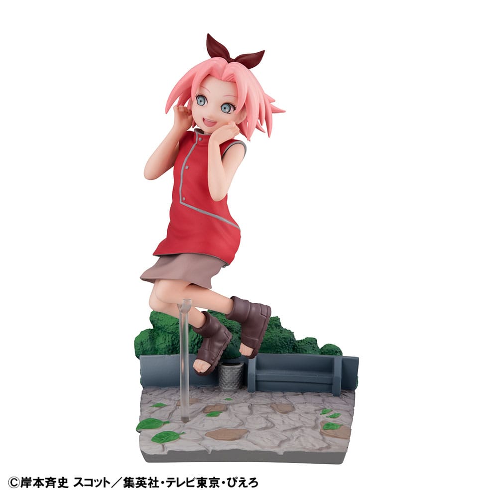 Naruto Shippuden G.E.M. Series PVC Statue Sakura Haruno GO! 15 cm (with gift) 4535123842344