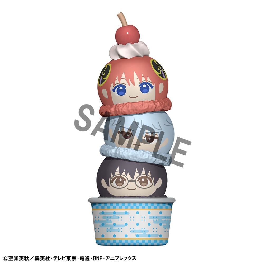 Gintama Tsumichen Stack up & Change Trading Figure 6-Pack 8 cm (with gift) 4535123842429