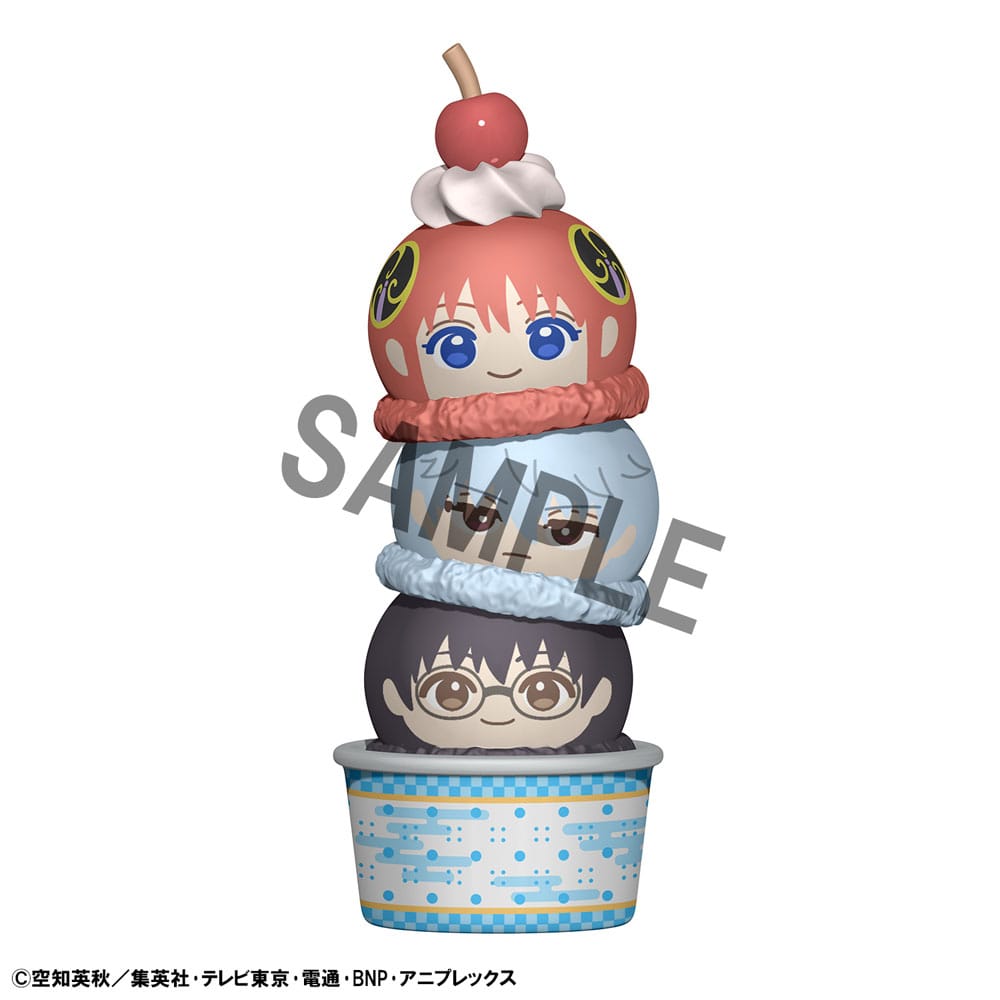 Gintama Tsumichen Stack up & Change Trading Figure 6-Pack 8 cm (with gift) 4535123842429