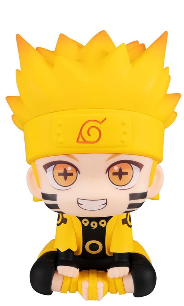 Naruto Shippuden Look Up PVC Statue Naruto Uzumaki Six Paths Sage Mode & Minato Namikaze 11 cm (with gift) 4535123842672