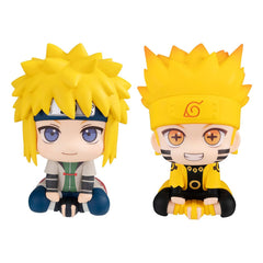 Naruto Shippuden Look Up PVC Statue Naruto Uzumaki Six Paths Sage Mode & Minato Namikaze 11 cm (with gift) 4535123842672