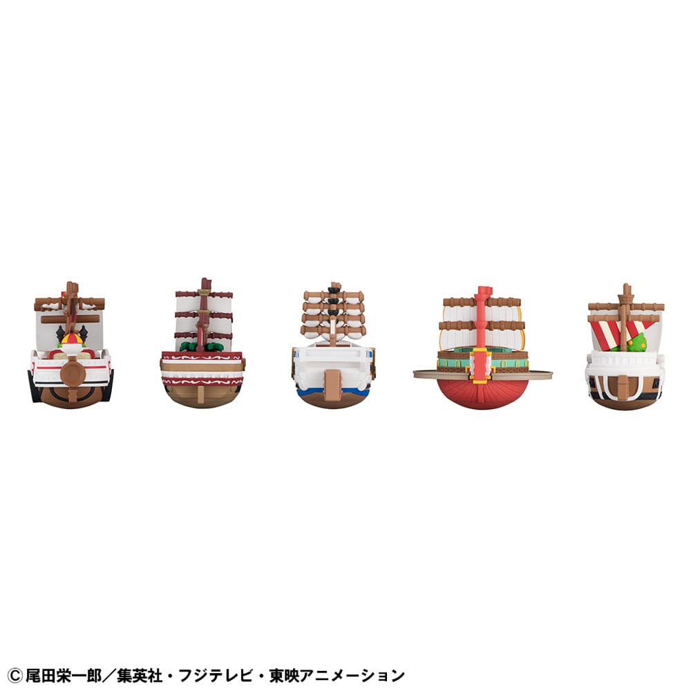 One Piece Yuracolle Series Trading Figure 5-Pack Grand Line 6 cm 4535123842979