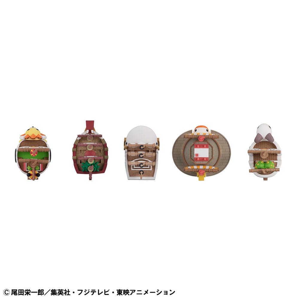 One Piece Yuracolle Series Trading Figure 5-Pack Grand Line 6 cm 4535123842979