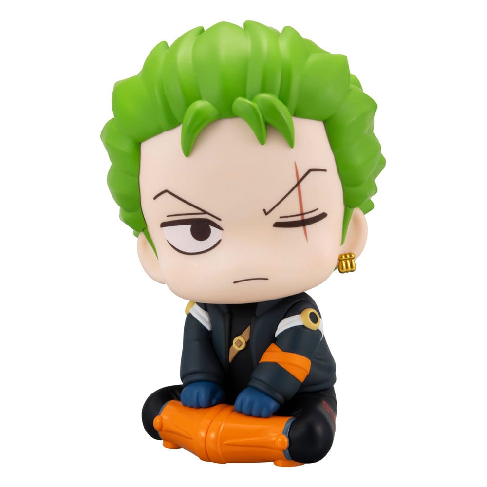 One Piece Look Up PVC Statue Roronoa Zoro Future Island Egghead Ver. 11 cm 4535123843624