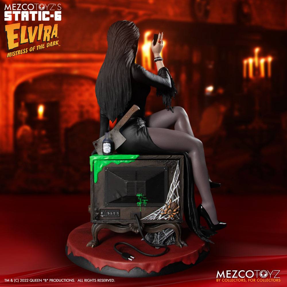 Elvira Mistress of the Dark Static-6 PVC Statue 1/6 Elvira 42 cm 0696198140163