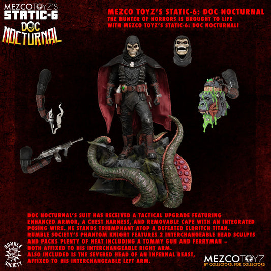 Original Character Static-6 PVC Statue 1/6 Rumble Society - Doc Nocturnal 38 cm 0696198140231