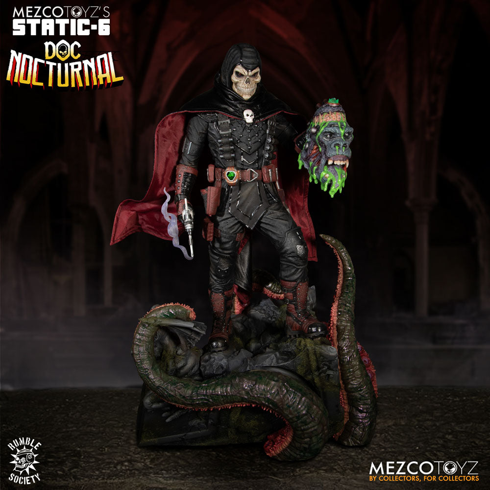 Original Character Static-6 PVC Statue 1/6 Rumble Society - Doc Nocturnal 38 cm 0696198140231