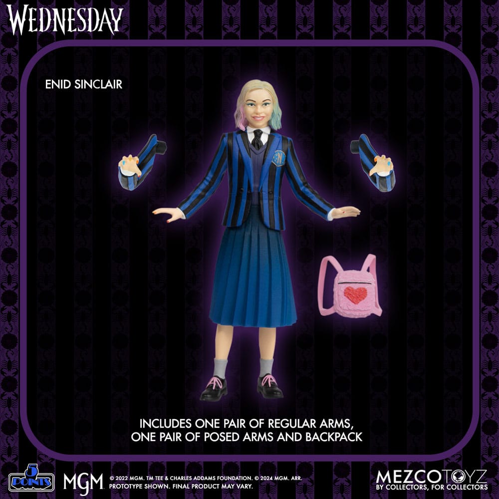 Wednesday 5 Points Figure Wednesday & Enid Boxed Set 10 cm 0696198170467