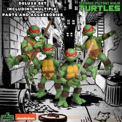 Teenage Mutant Ninja Turtles Action Figures Teenage Mutant Ninja Turtles Deluxe Set 8 cm 0696198180886