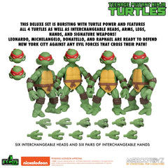 Teenage Mutant Ninja Turtles Action Figures Teenage Mutant Ninja Turtles Deluxe Set 8 cm 0696198180886