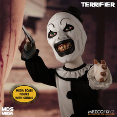 Terrifier MDS Mega Scale Plush Doll Art the Clown with Sound 38 cm 0696198240207