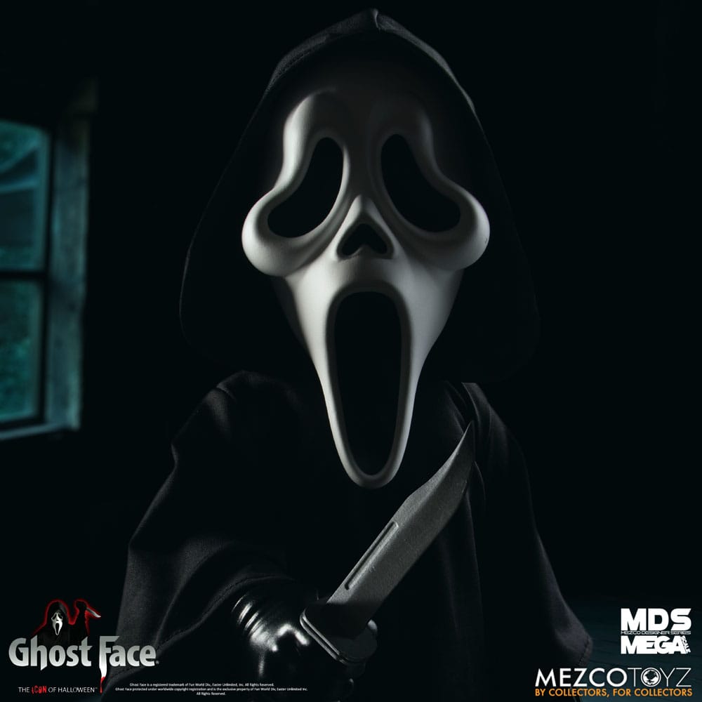 Ghost Face MDS Mega Scale Plush Doll Ghost Face 38 cm 0696198470093