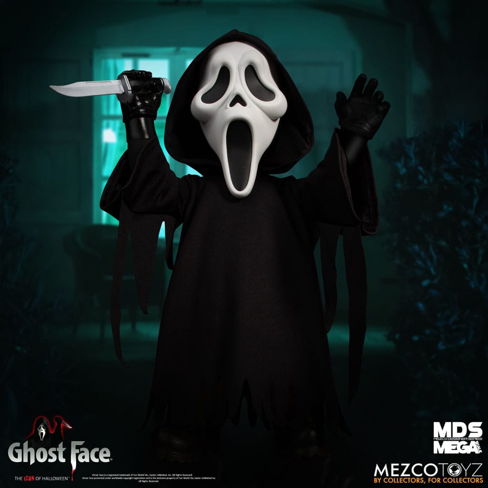 Ghost Face MDS Mega Scale Plush Doll Ghost Face 38 cm 0696198470093