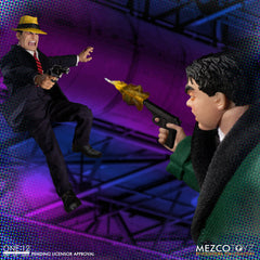 Dick Tracy Action Figures 1/12 Dick Tracy vs Flattop Box Set 17 cm 0696198700527