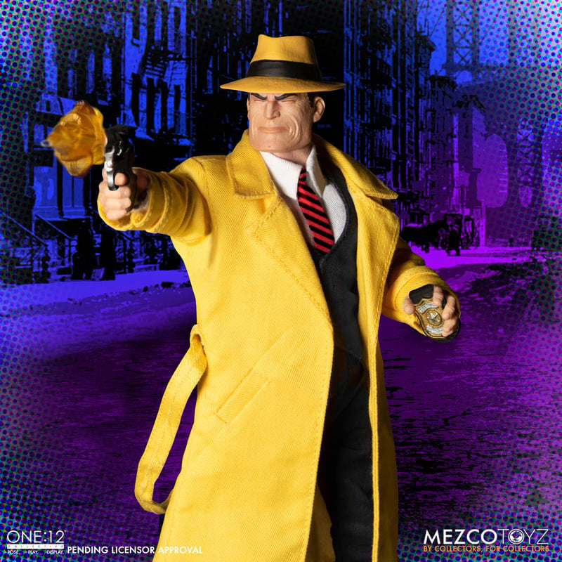 Dick Tracy Action Figures 1/12 Dick Tracy vs Flattop Box Set 17 cm 0696198700527