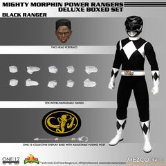 Mighty Morphin Power Rangers Action Figures 1/12 Fantastic Four Deluxe Steel Box Set 16 - 17 cm 0696198754704