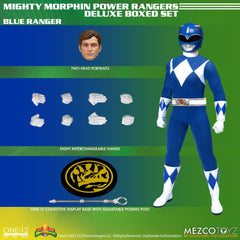 Mighty Morphin Power Rangers Action Figures 1/12 Fantastic Four Deluxe Steel Box Set 16 - 17 cm 0696198754704