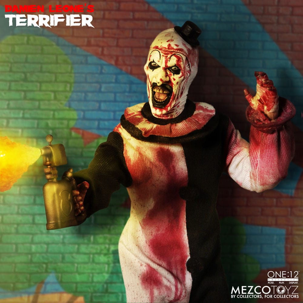 Terrifier Action Figure 1/12 Art the Clown Deluxe Edition 17 cm 0696198754865