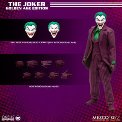 DC Comics Action Figure 1/12 The Joker (Golden Age Edition) 16 cm 0696198761450