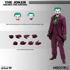 DC Comics Action Figure 1/12 The Joker (Golden Age Edition) 16 cm 0696198761450