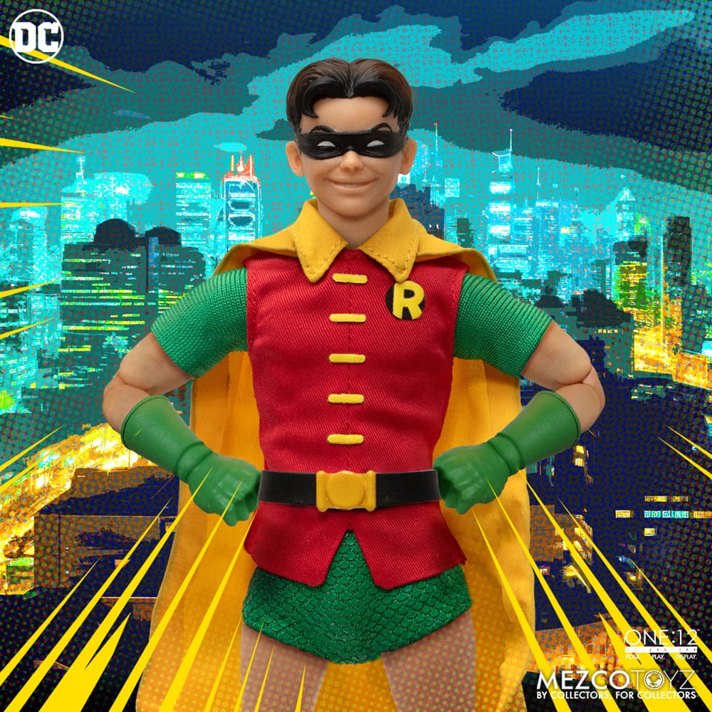 DC Comics Action Figure 1/12 Robin (Golden Age Edition) 16 cm 0696198761573