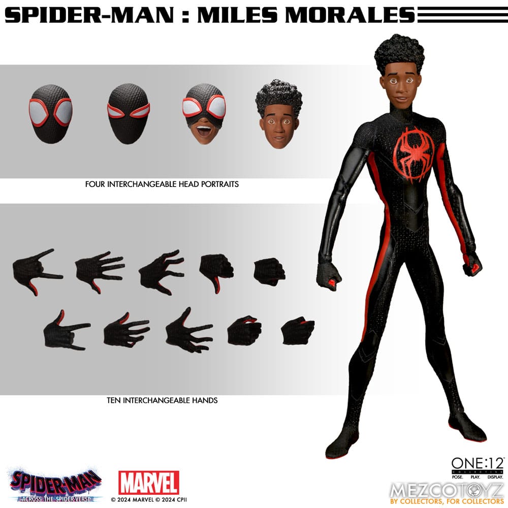 Spider-Man Action Figure 1/12 Miles Morales 1 0696198766318